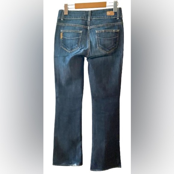 PAIGE Premium Denim "Hidden Hills" High Rise Boot Cut Blue Jeans Size 26 - Picture 3 of 11